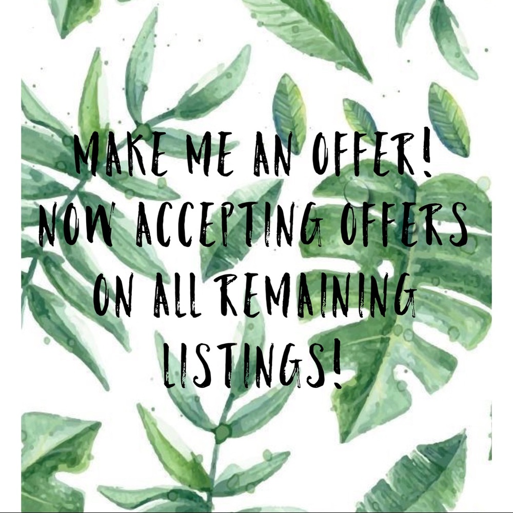 Accepting Reasonable Offers for All Remaining Items